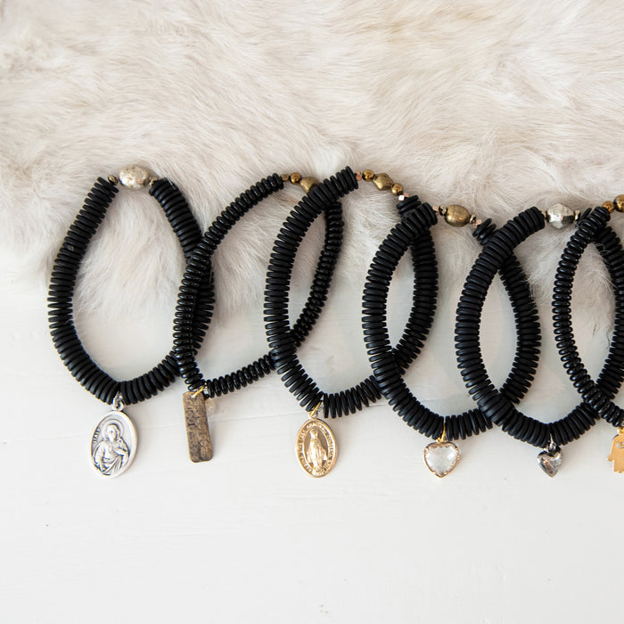 "Mini" Blessings Bracelets (BLACK) - SOLD OUT!