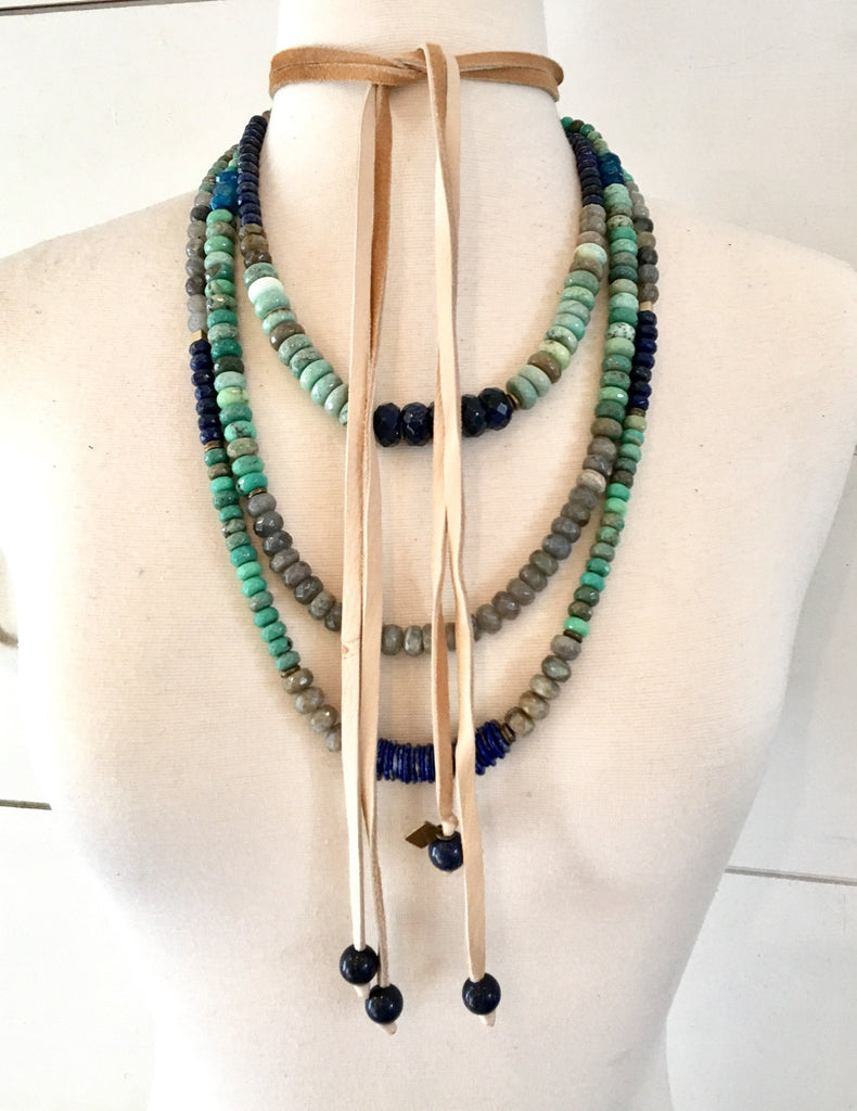 "Mediterranean Sea" Necklace