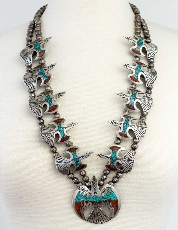 "Thunderbird" Necklace (Antique)