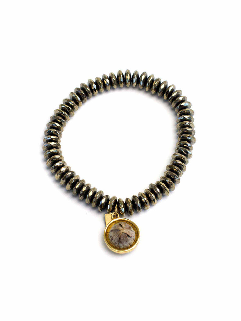 Blessings Blossom™ - Pyrite Rondelle