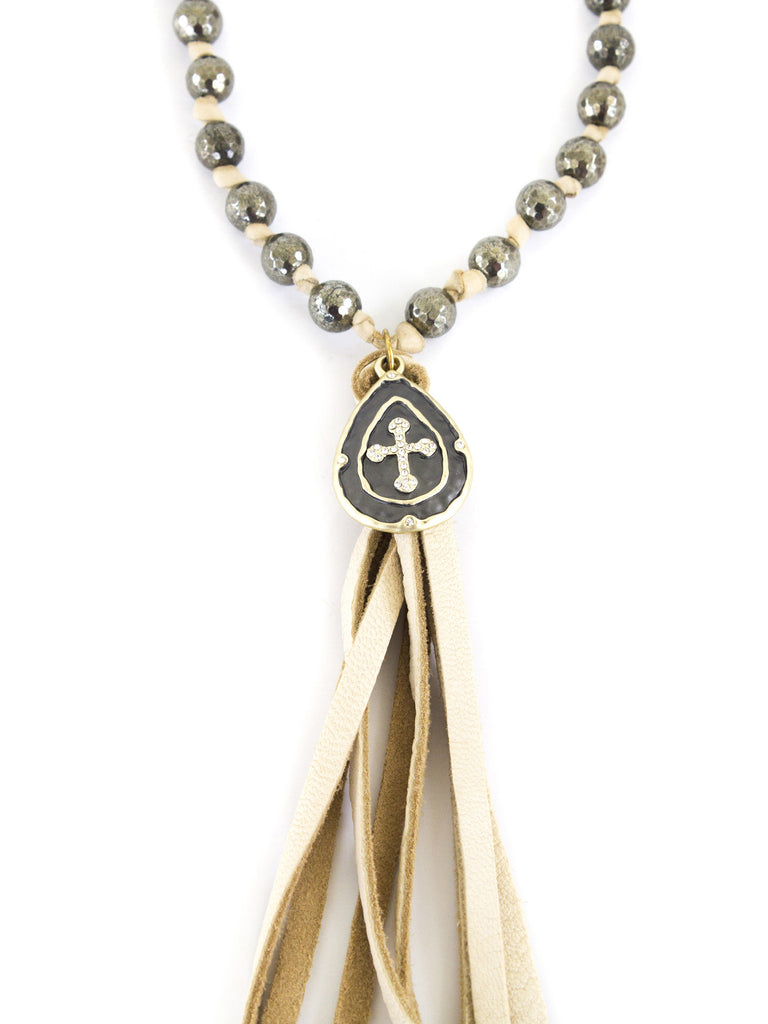 Stacy Fringe - Pyrite on Butter