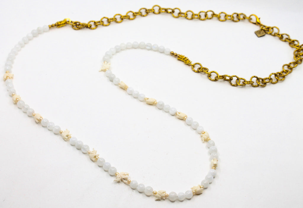 "Peace, Luck, & Protect" Necklace