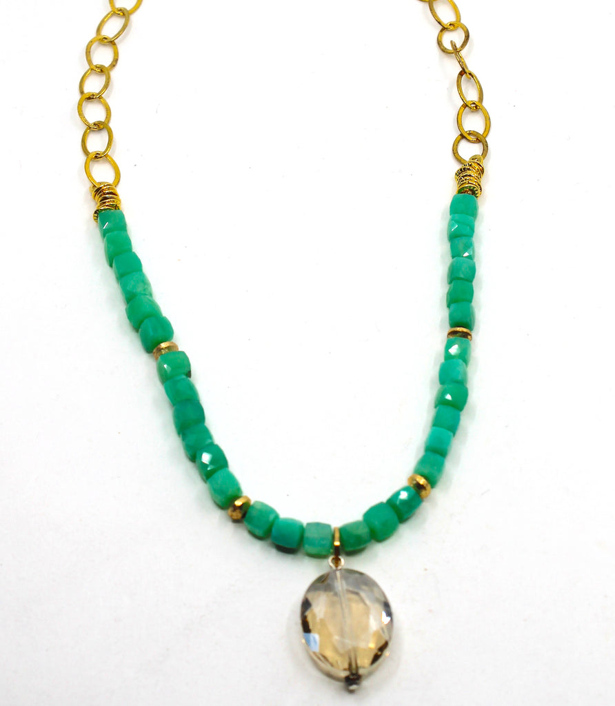 "Green Goddess" Necklace