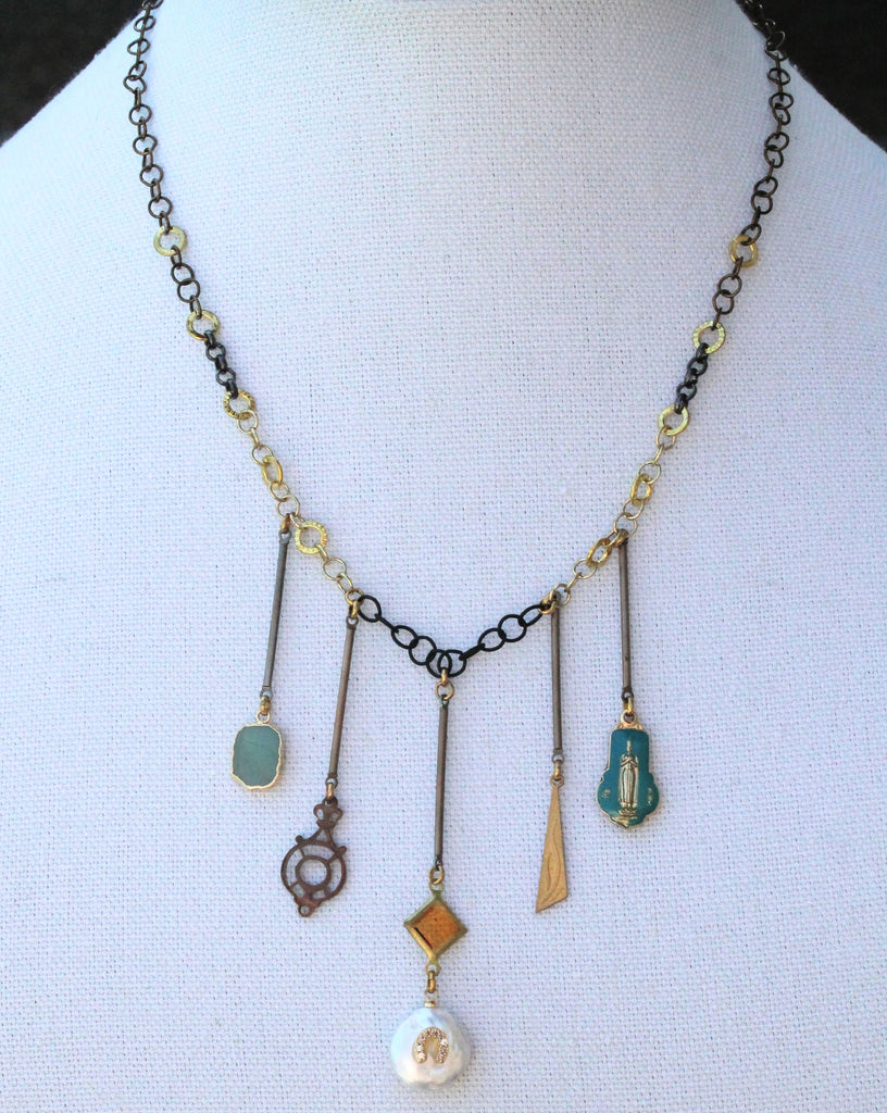 "All Around The Globe" Necklace - SALE