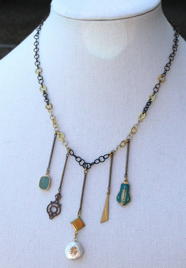 "All Around The Globe" Necklace - SALE