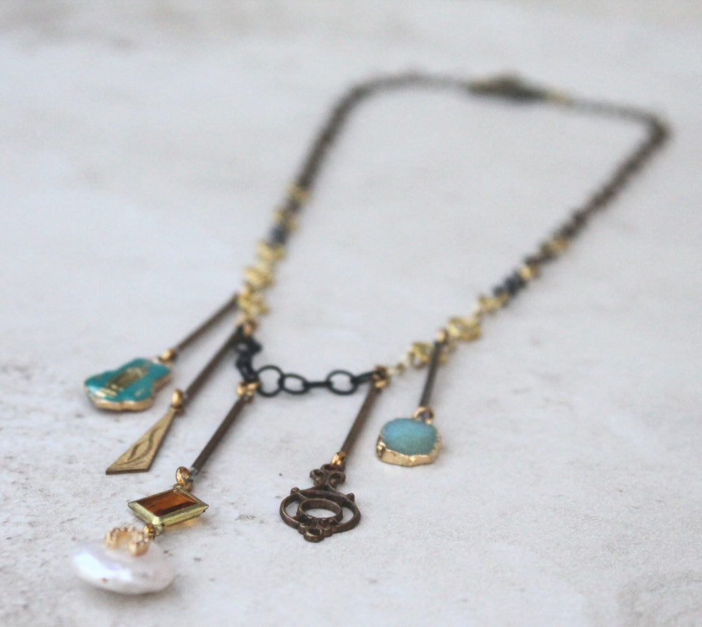 "All Around The Globe" Necklace