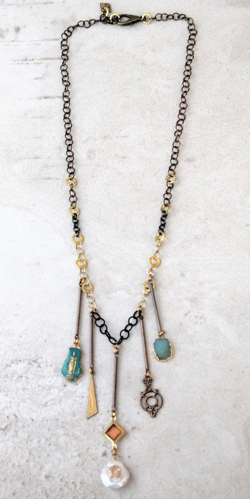 "All Around The Globe" Necklace - SALE