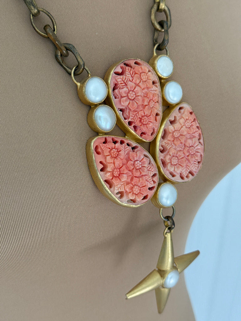 "Blush Botanica" Necklace - SALE