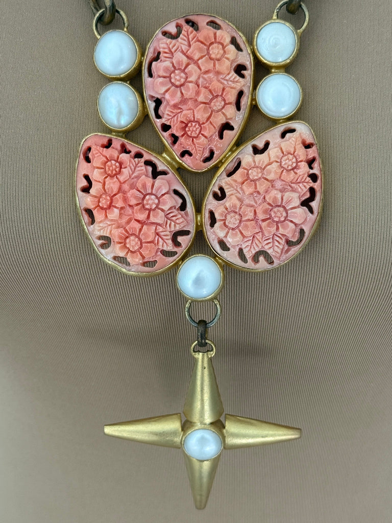 "Blush Botanica" Necklace - SALE