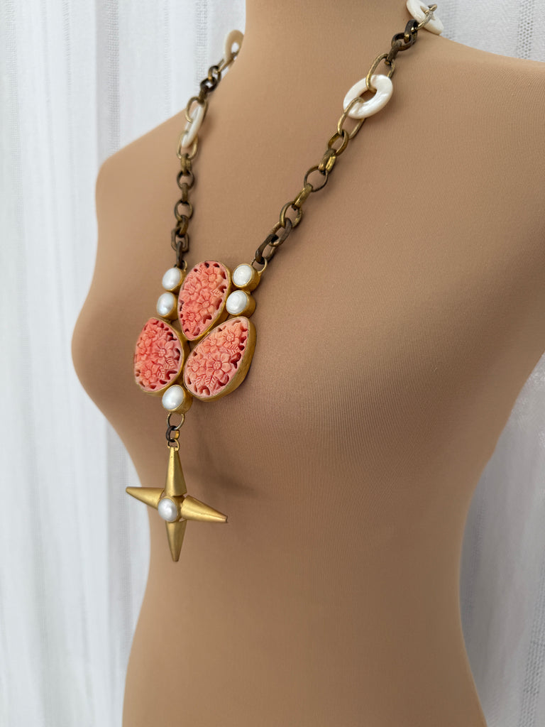 "Blush Botanica" Necklace - SALE