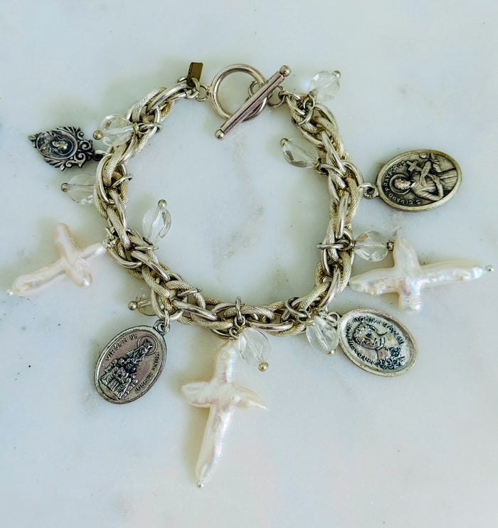 "Saints Everywhere" Bracelet