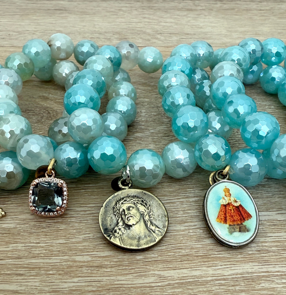 Watery Blue Blessings Bracelet™