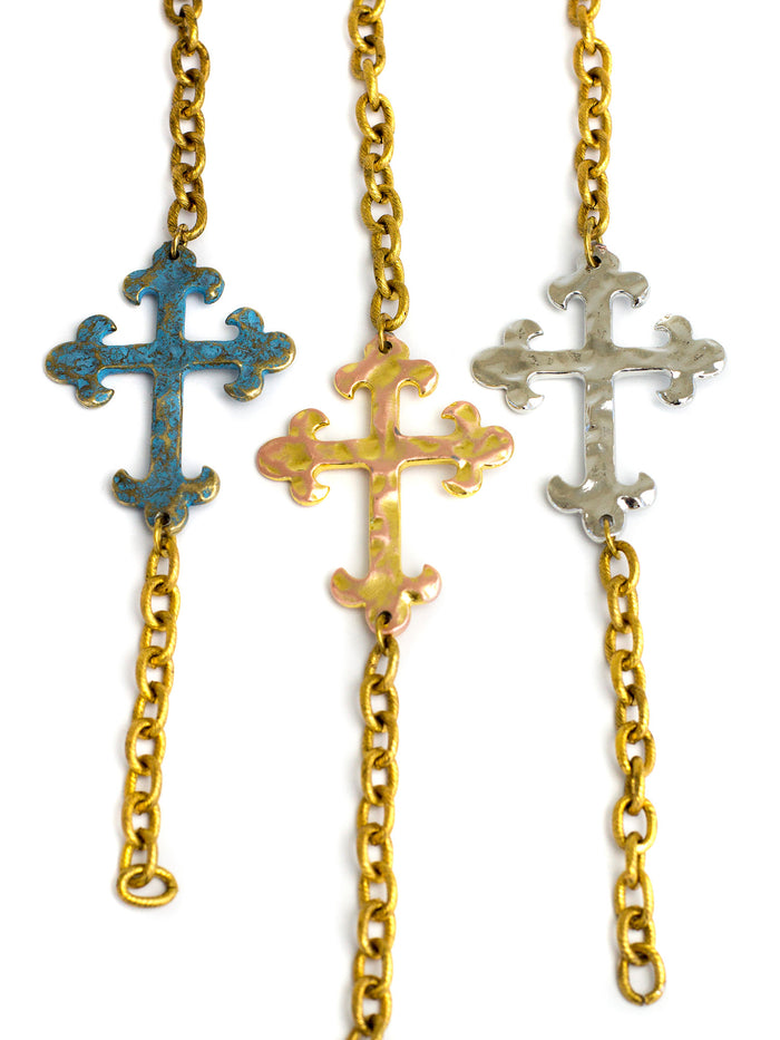 2016 Allison - Golden - Rose Gold Cross