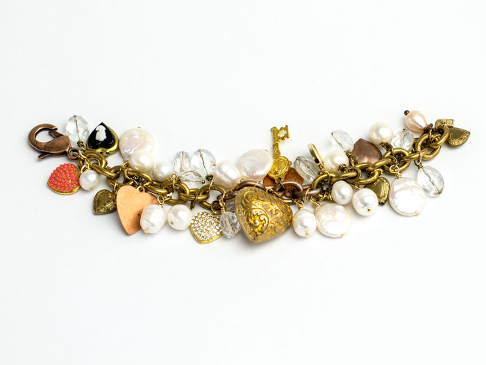 SOLD OUT - "Floating Heart IV" Bracelet
