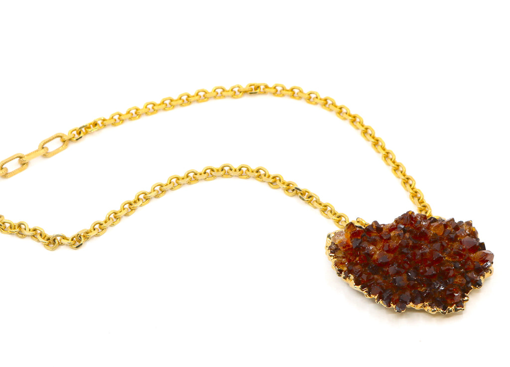 "Crystal Amber" Necklace