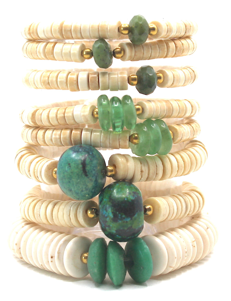Island Collection: Emerald Green Blessings Bracelet™