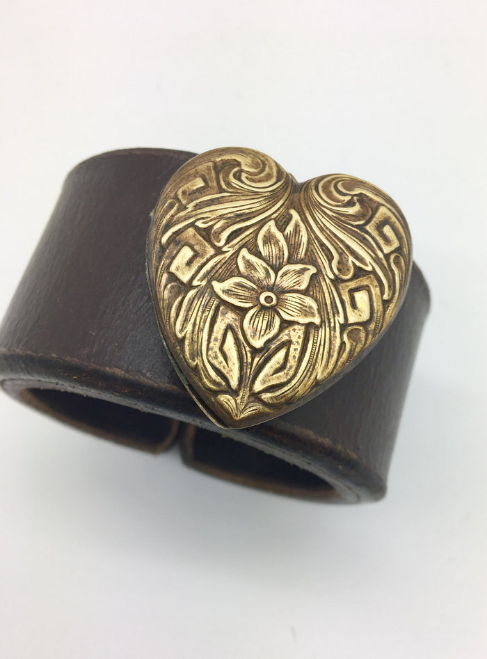 Paige Leather Cuff