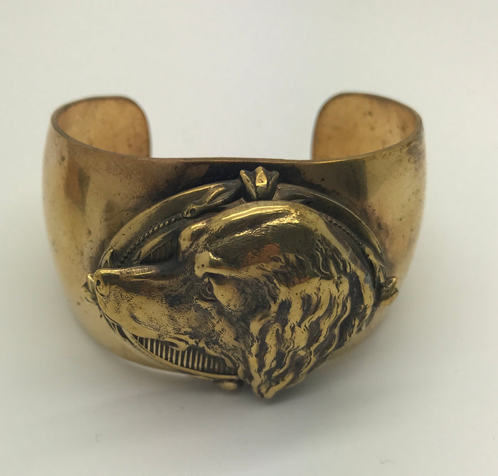 Elle Brass Cuff