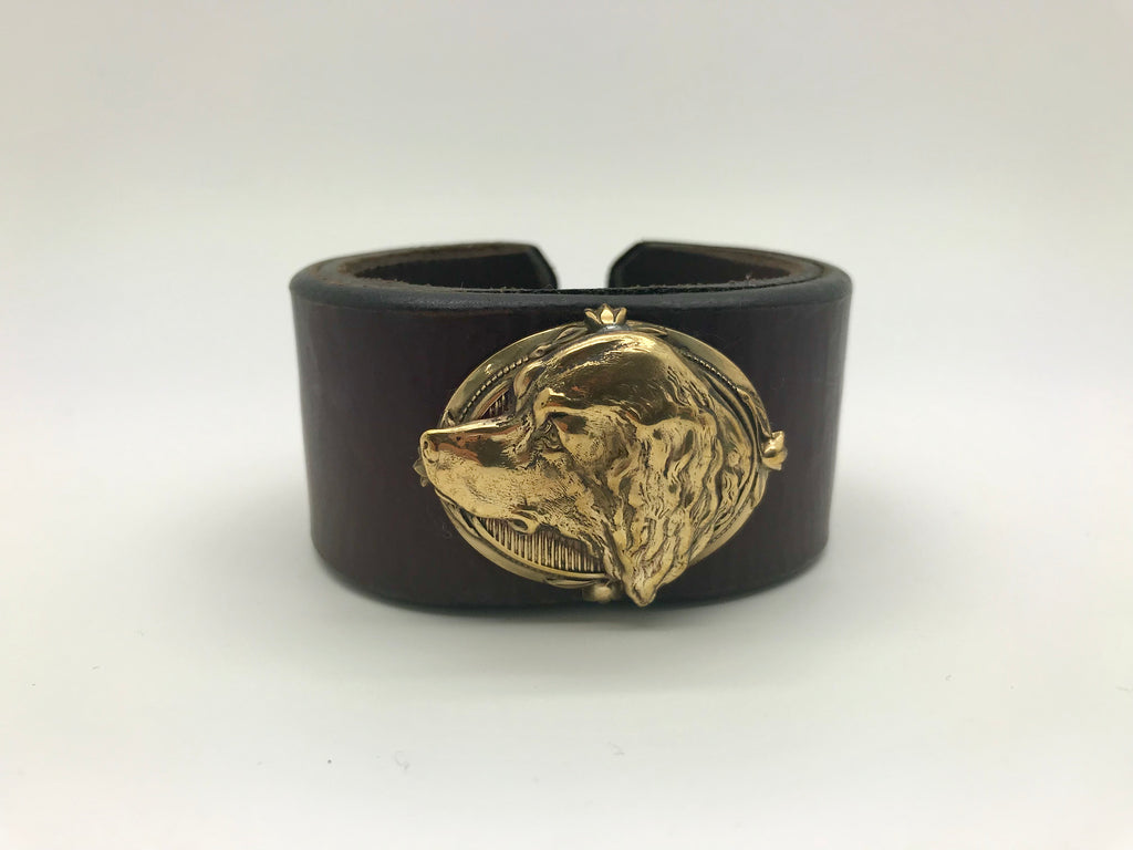 Paige Leather Cuff