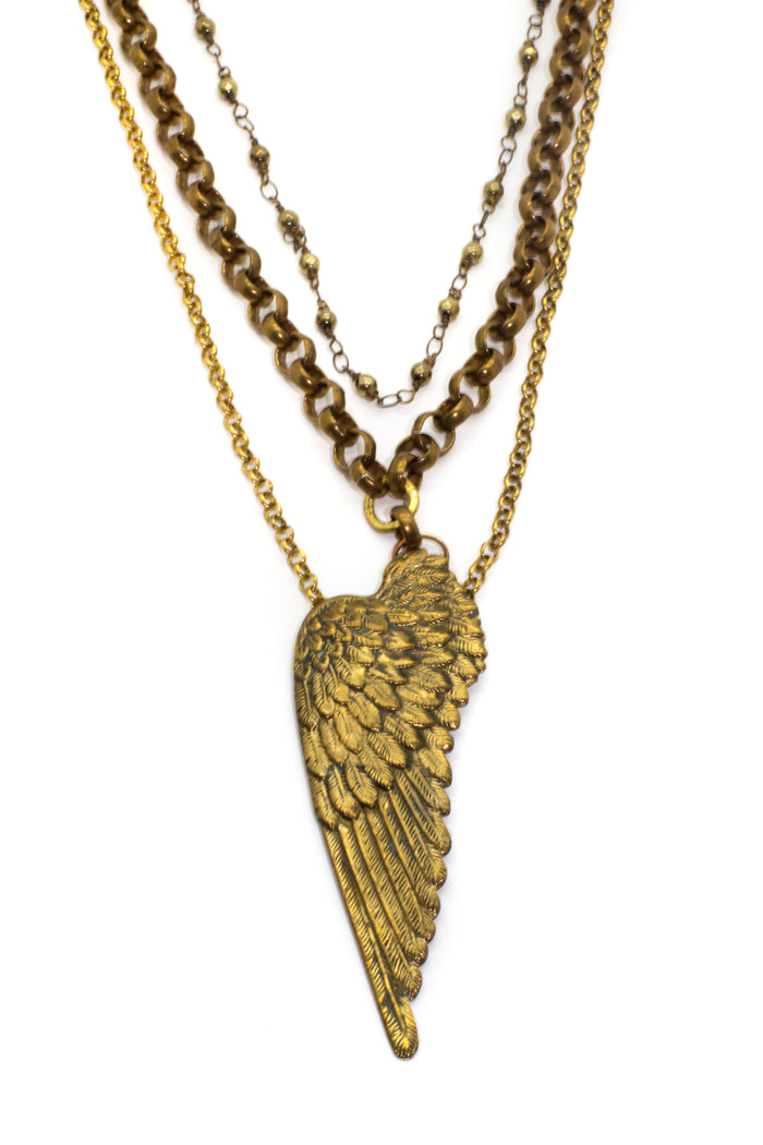 Jordyn Necklace (Wing)