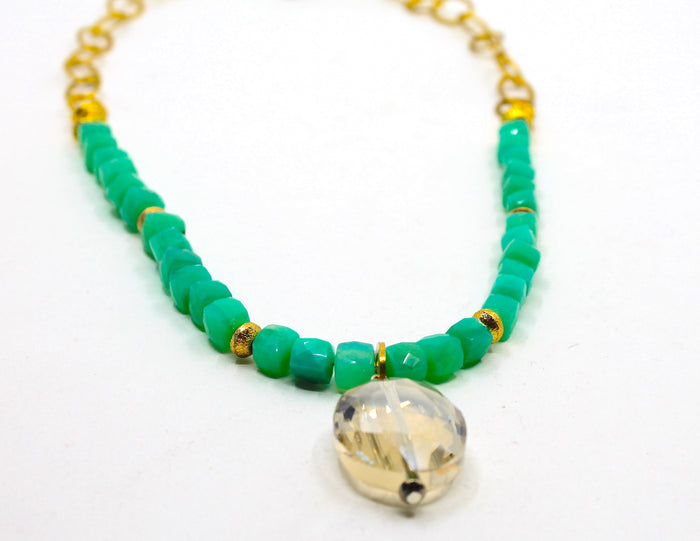"Green Goddess" Necklace