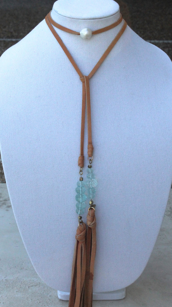 "Yellowstone In The Spring" Necklace