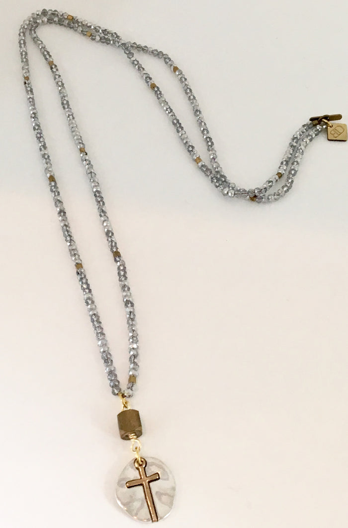 SOLD OUT - Luna Necklace (Silver)