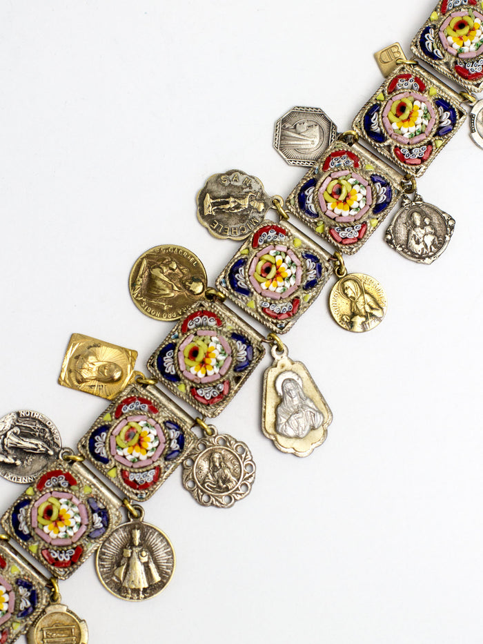 Antique Micro Mosaic Bracelet - SOLD