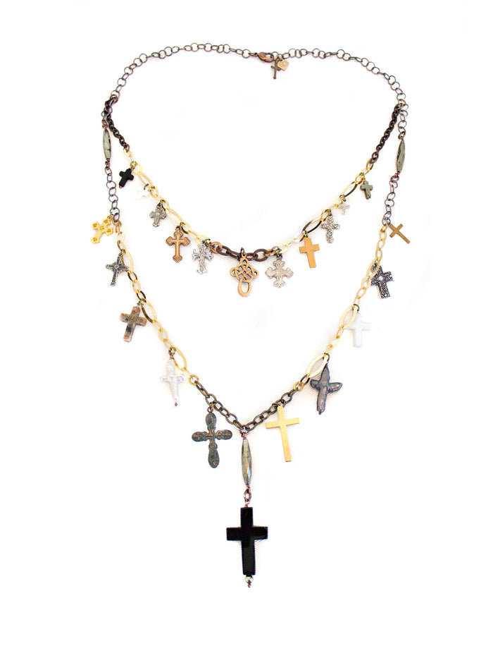 Floating Crosses V- SOLD