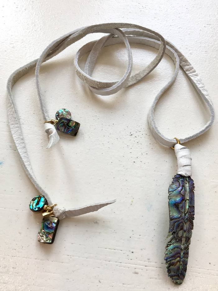 "Zoe-White" Necklace Sold