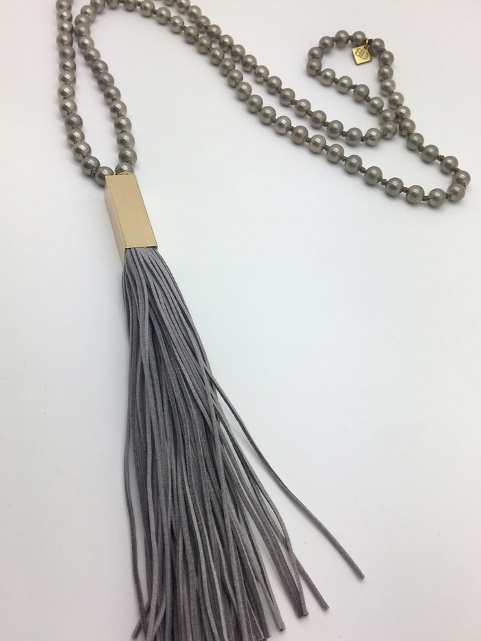 SOLD OUT - Jess Necklace (Silver)